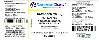 Ndc 66336-0486-xx (Ndc 66336 0486 Xx      Qualitest)